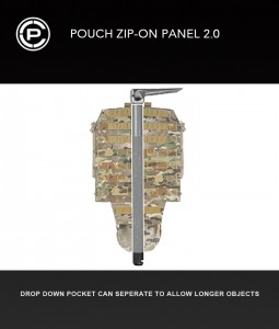 Crye Pouch Zip-On Panel 2.0